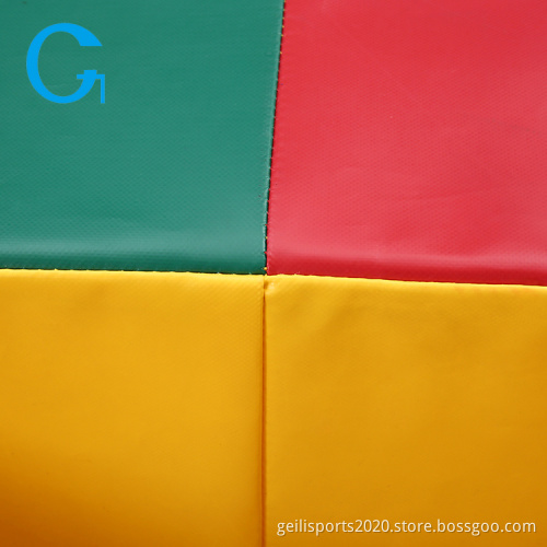 Kids Soft Play Foam Rainbow Barrel For Playground